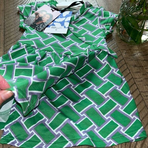 Sold out DVF 4 Target 🎯 Faux Wrap Dress 👗w/Comfy Bottoms Designer🧑🎨Cute 🥰 - Picture 4 of 17